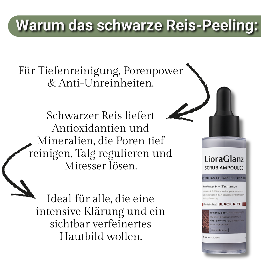 LioraGlanz Reis Peeling – Das perfekte Haut-Set für sichtbar glattere, strahlendere Haut